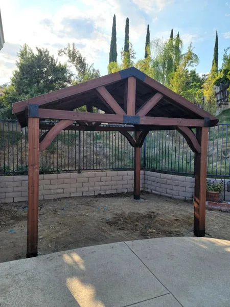 AJM Construction Services: custom wood gazebo built in Canyon Lake